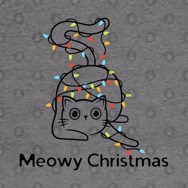 Meowy Christmas by HobbyAndArt